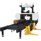 Wood portable horizontal cheap bandsaw mill with electric/diesel/petrol engine powe